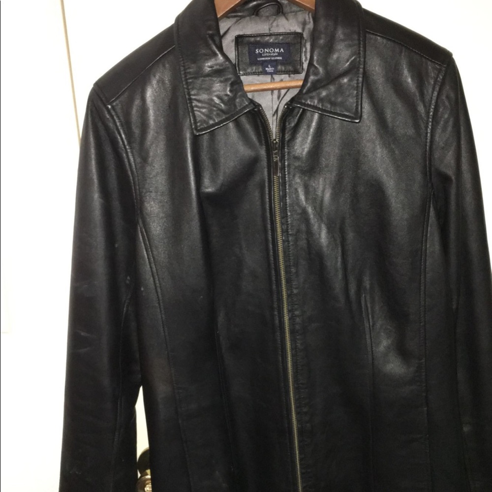 Women’s Leather Jacket 
Sonoma Life + style